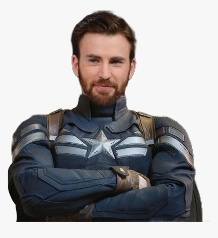 Steverogers Captainamerica Chrisevans Freetoedit - Captain America No Beard, HD Png Download, Free Download