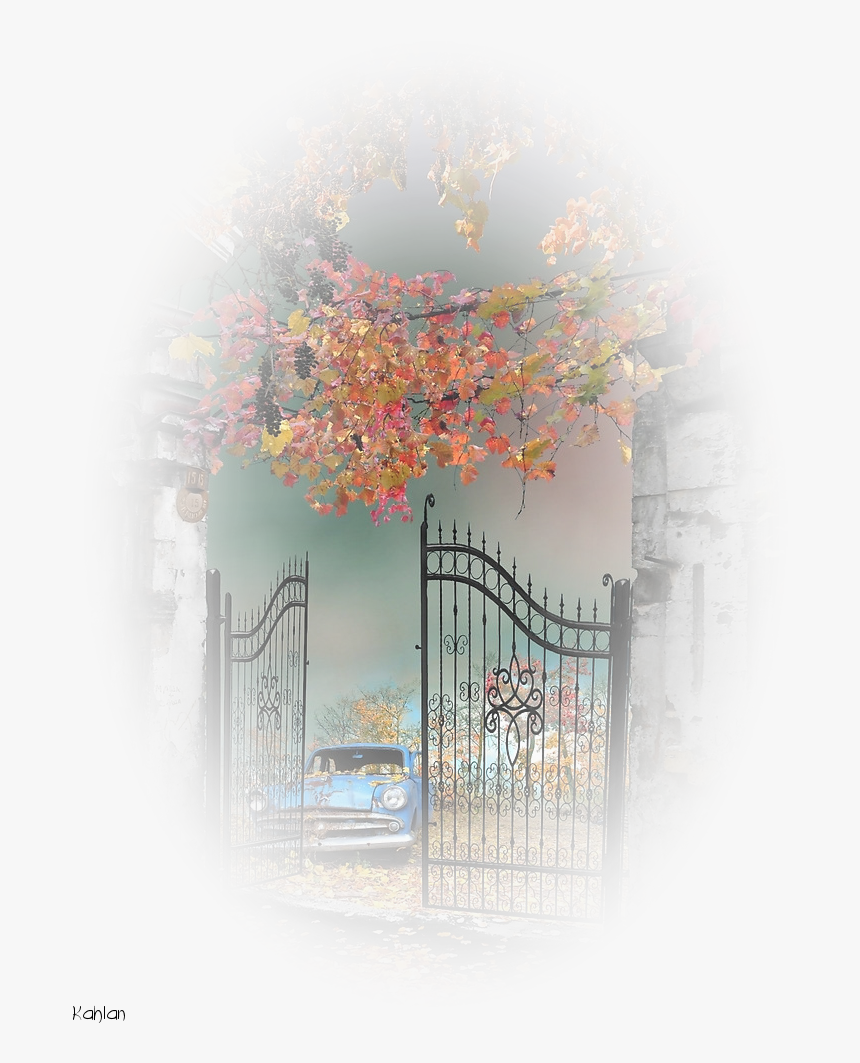 Tubes Paysage Vintage Png, Transparent Png, Free Download