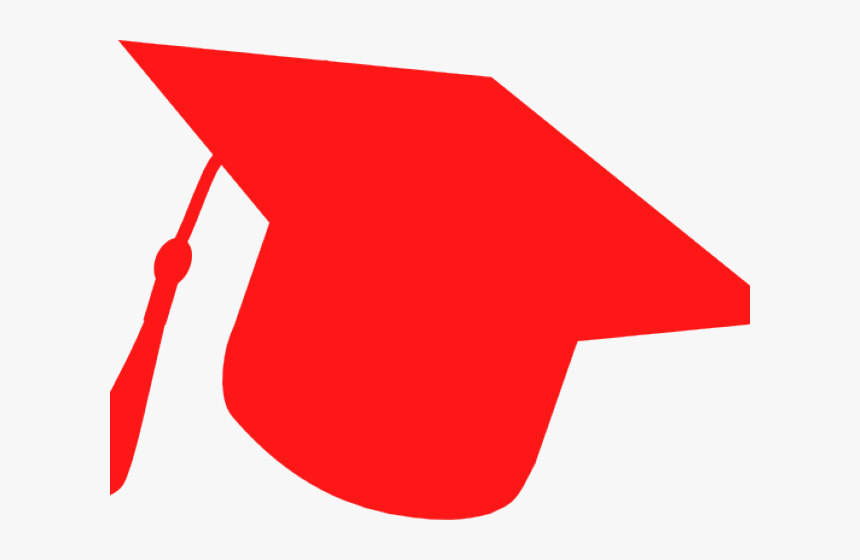 Gown Clipart Red Cap - Square Academic Cap, HD Png Download, Free Download