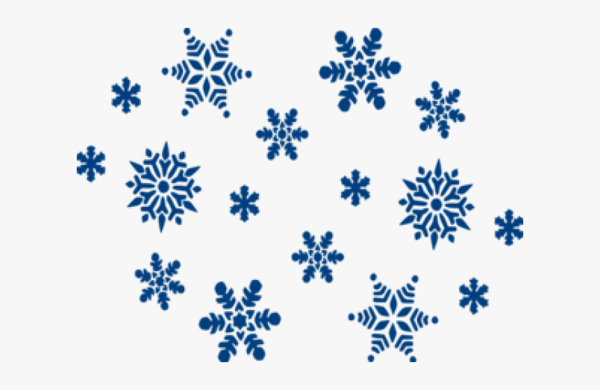 Transparent Snowflakes Clipart Png - Transparent Snow Falling Clipart, Png Download, Free Download