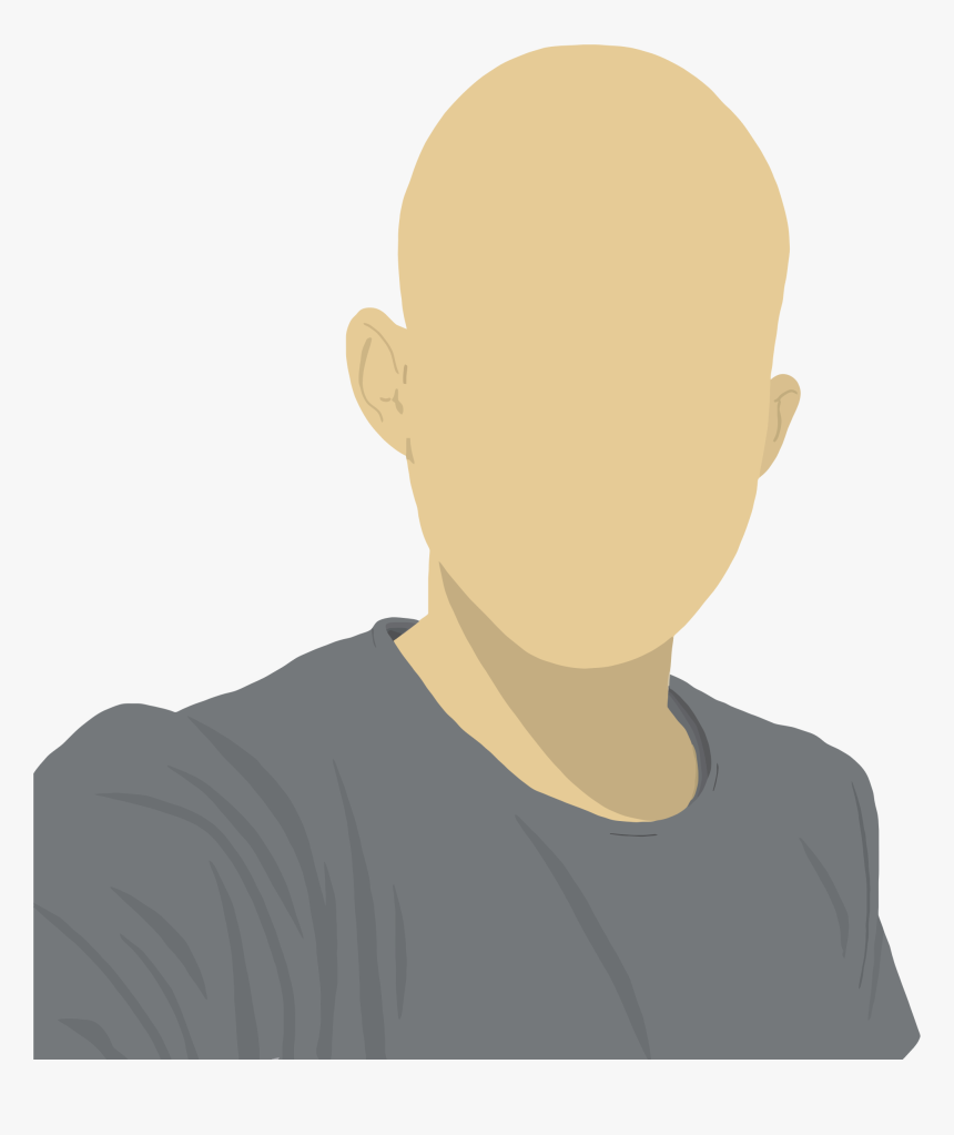 Male Clipart 1 Person - Faceless Avatar, HD Png Download, Free Download