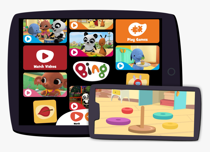 Watch Play Learn App - Bing Watch Play Learn App, HD Png Download, Free Download