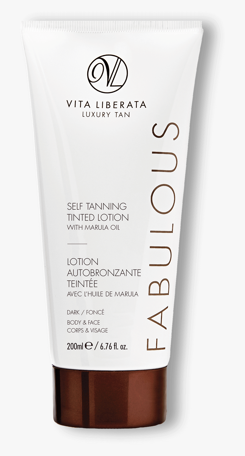 Fabulous Lotion Dark 200ml - Vita Liberata, HD Png Download, Free Download