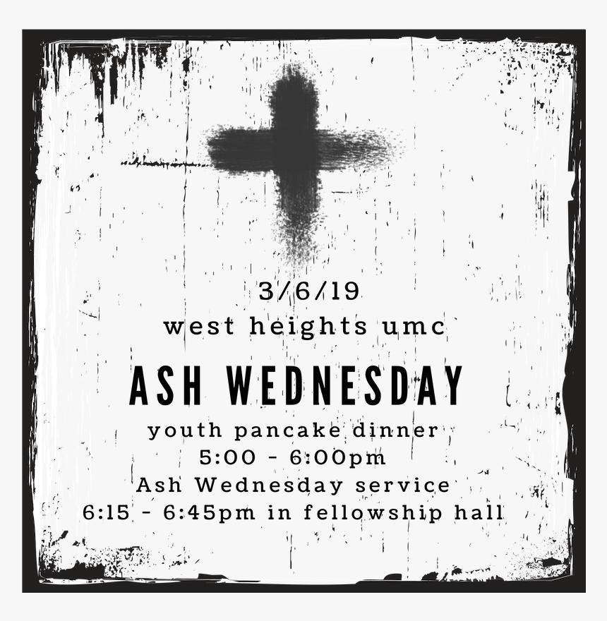 Ash Wednesday , Png Download - Poster, Transparent Png, Free Download