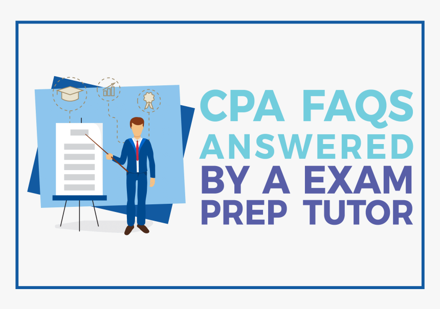 Cpa Faqs Answered By A Prep Tutor - Illustration, HD Png Download, Free Download