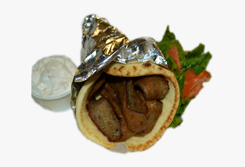 Sandwich Gyro Wrap - Dish, HD Png Download, Free Download