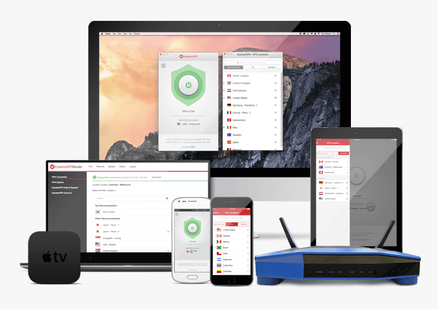 Use A Vpn For Tinder - Expressvpn Multiple Device, HD Png Download, Free Download