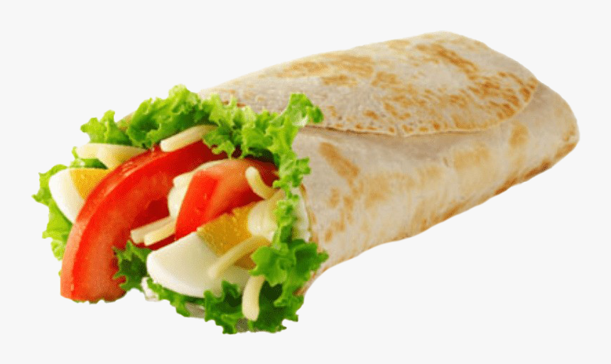 Wrap Transparent Background - Veg Wrap Png Hd, Png Download, Free Download