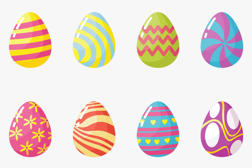 Easter Eggs Icons Vector - Easter Eggs Icon Vector, HD Png Download, Free Download