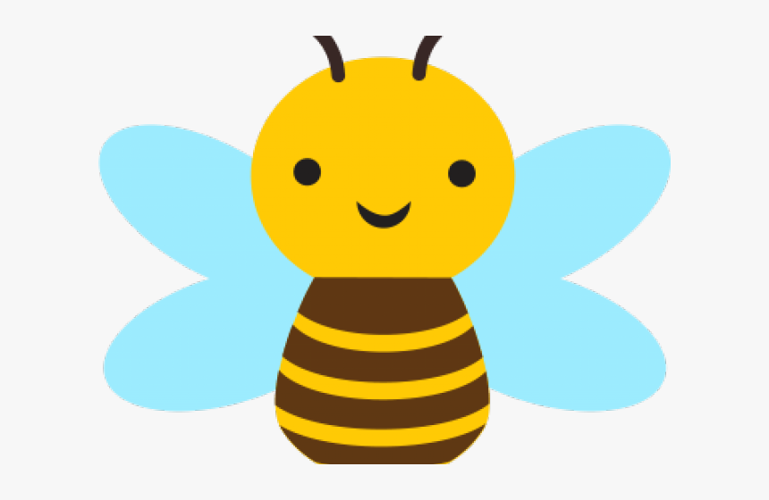 Cute Bee Art , Png Download - Cute Transparent Background Clipart Bees, Png Download, Free Download