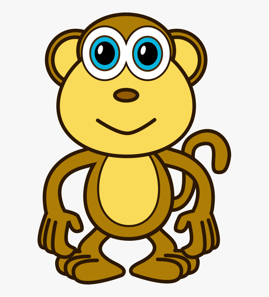 Monkey Cartoon Monkey Cartoon A Mohn Thing - Mono Comic, HD Png Download, Free Download