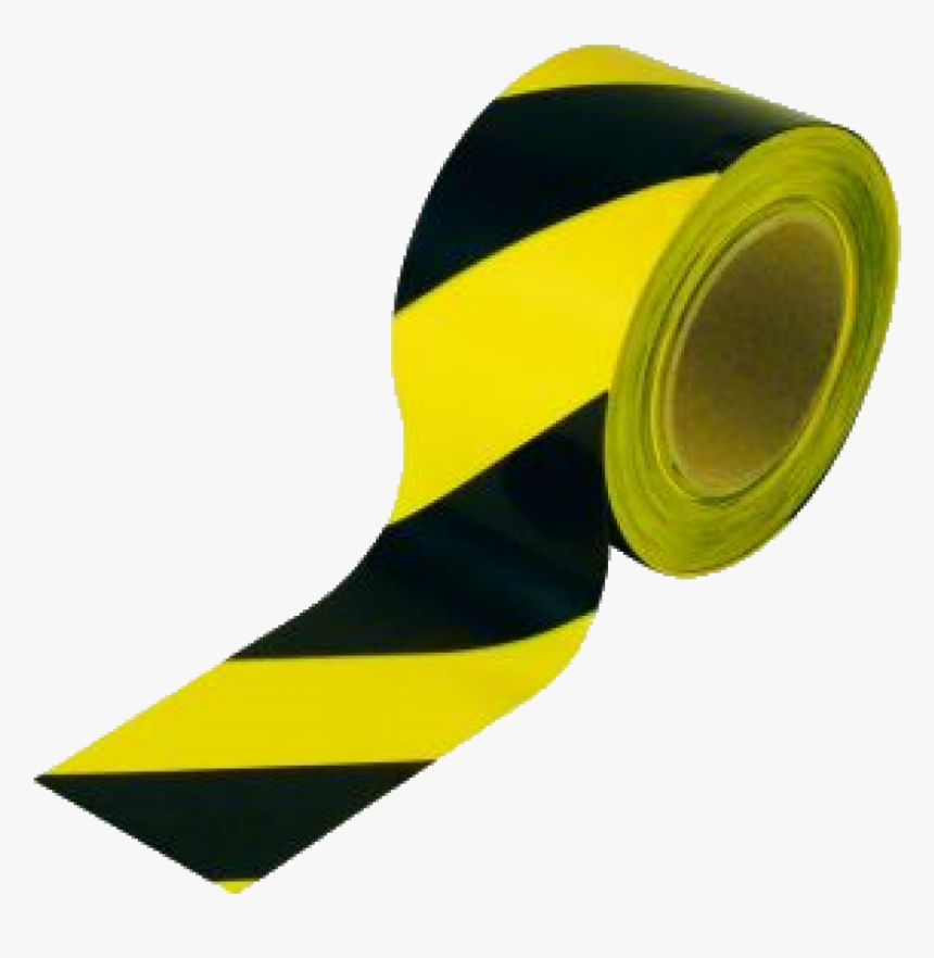 Safety Tape Yellow Black, HD Png Download, Free Download