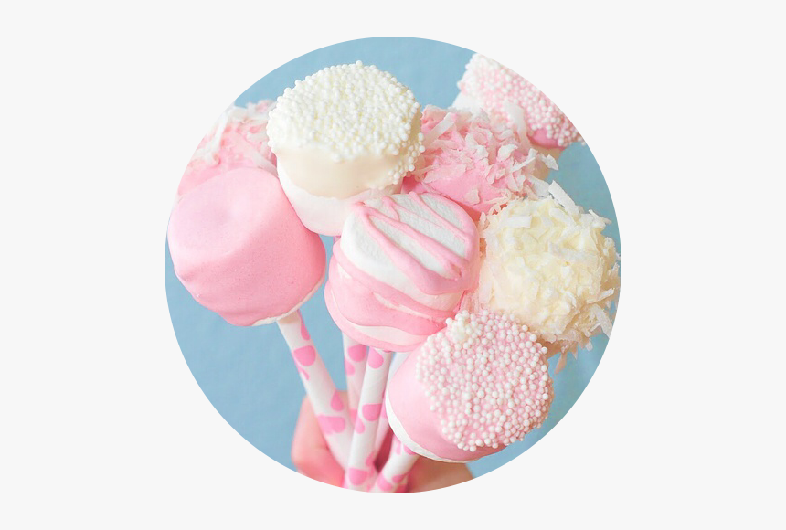 #pastel #pastelcolors #sweets #treats #png #circle - Marshmallow Wedding, Transparent Png, Free Download