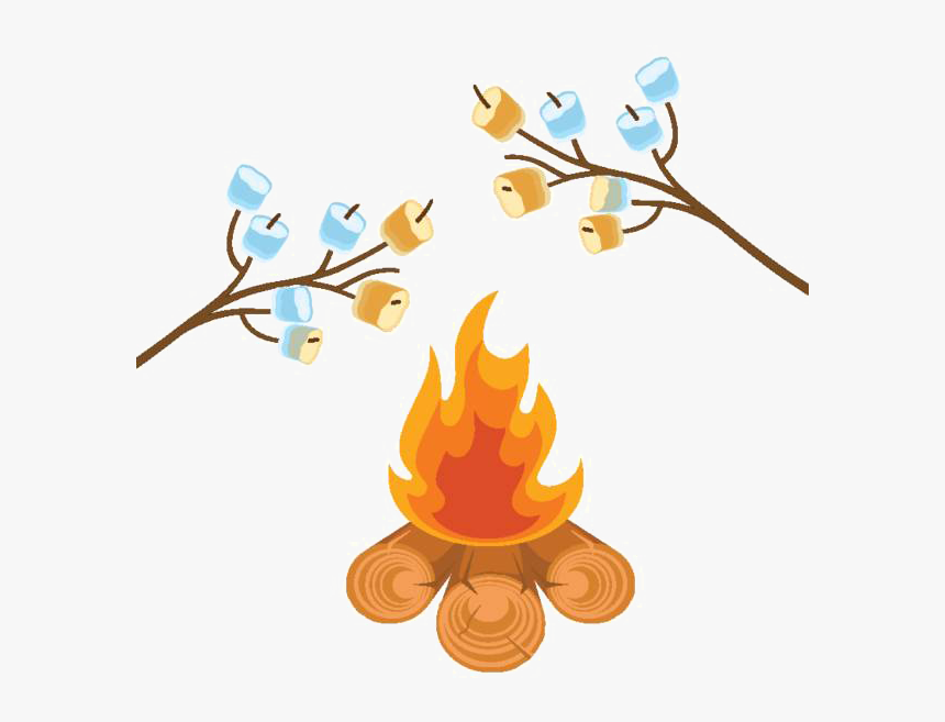 Transparent Bonfire Clipart - Acessórios De Acampamento Desenhos, HD Png Download, Free Download