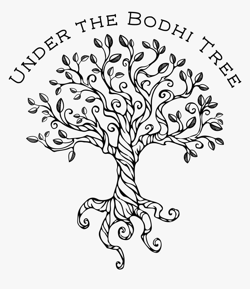 Transparent Trees In Plan Png - Art Bodhi Tree Drawing, Png Download, Free Download