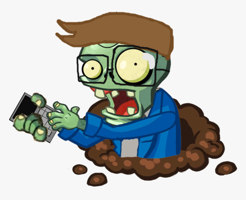 Hd Calculator Zombie - Plant Vs Zombie Png, Transparent Png, Free Download