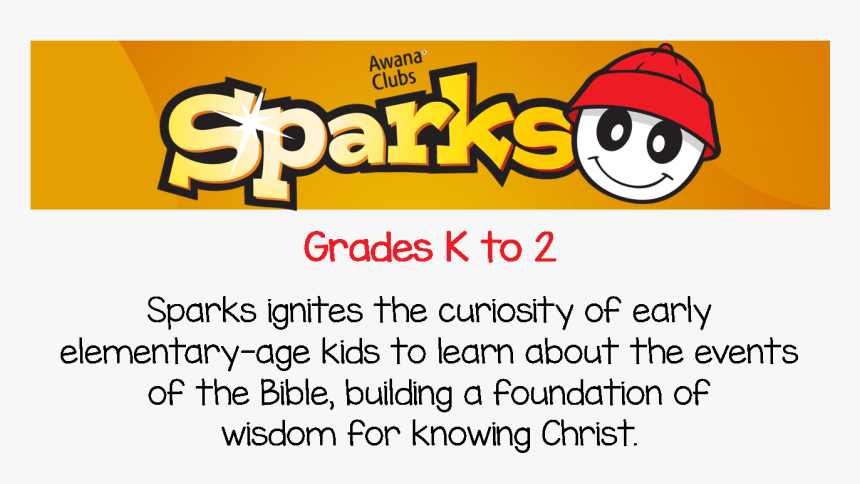Transparent Awana Sparks Clipart - Awana Sparks, HD Png Download, Free Download