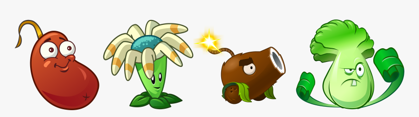 Transparent Plants Vs Zombies Png - Dibujos De Plantas Vs Zombies, Png Download, Free Download