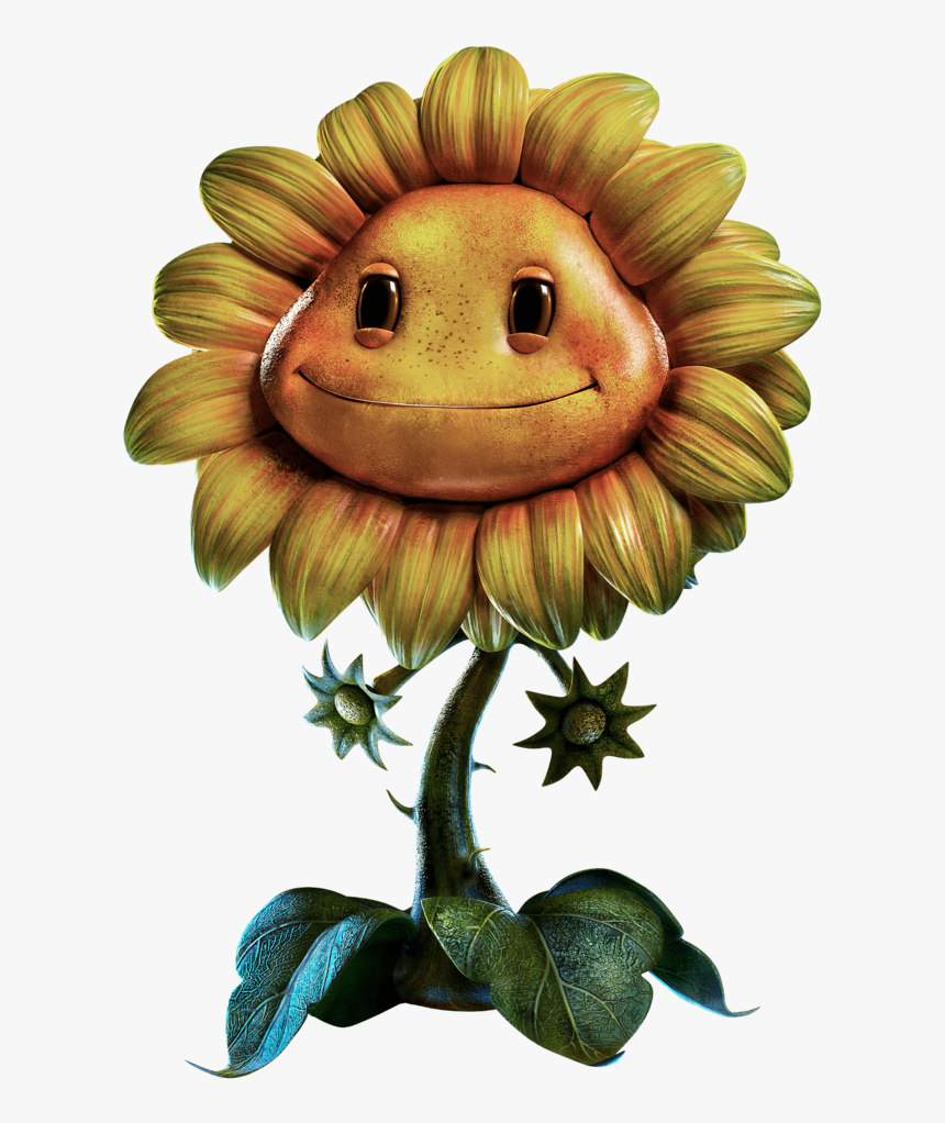 Plants Plant Garden Sunflower Vs Zombies Seed - Girassol Do Plants Vs Zombies Garden Warfare Desenho, HD Png Download, Free Download