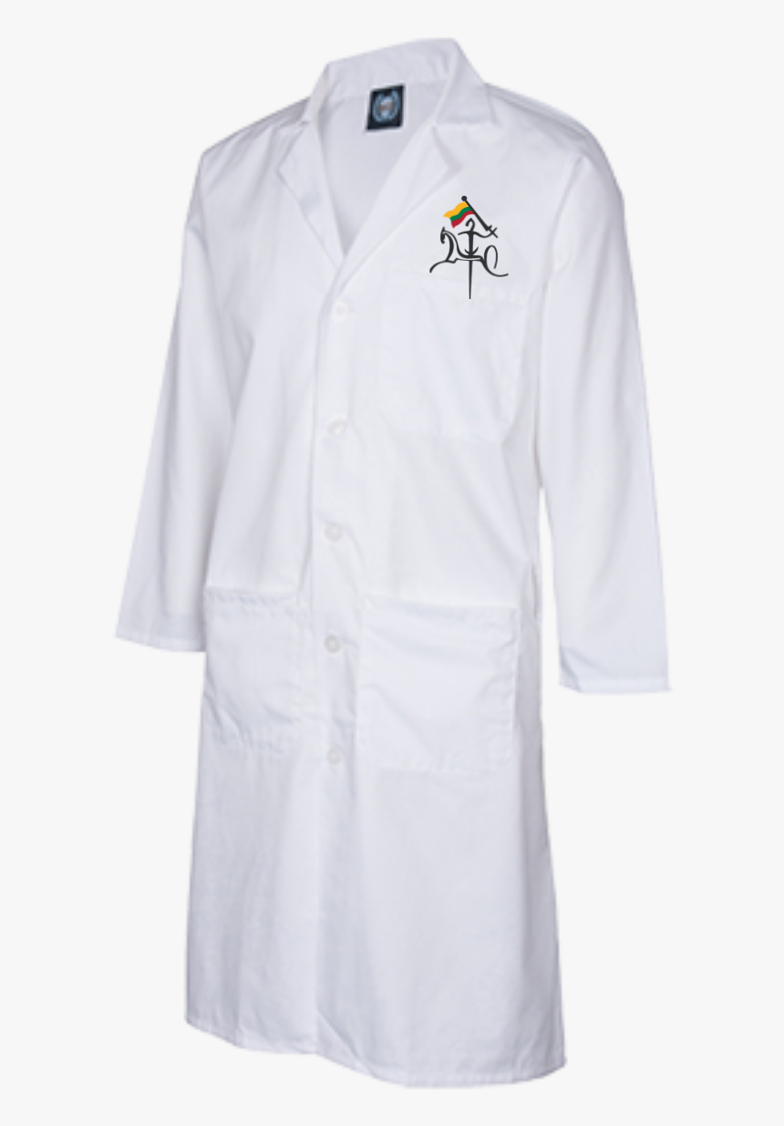 Vytis W/ Flag Guys/gals 43 Inch Long Lab Coat - Taekwondo, HD Png Download, Free Download