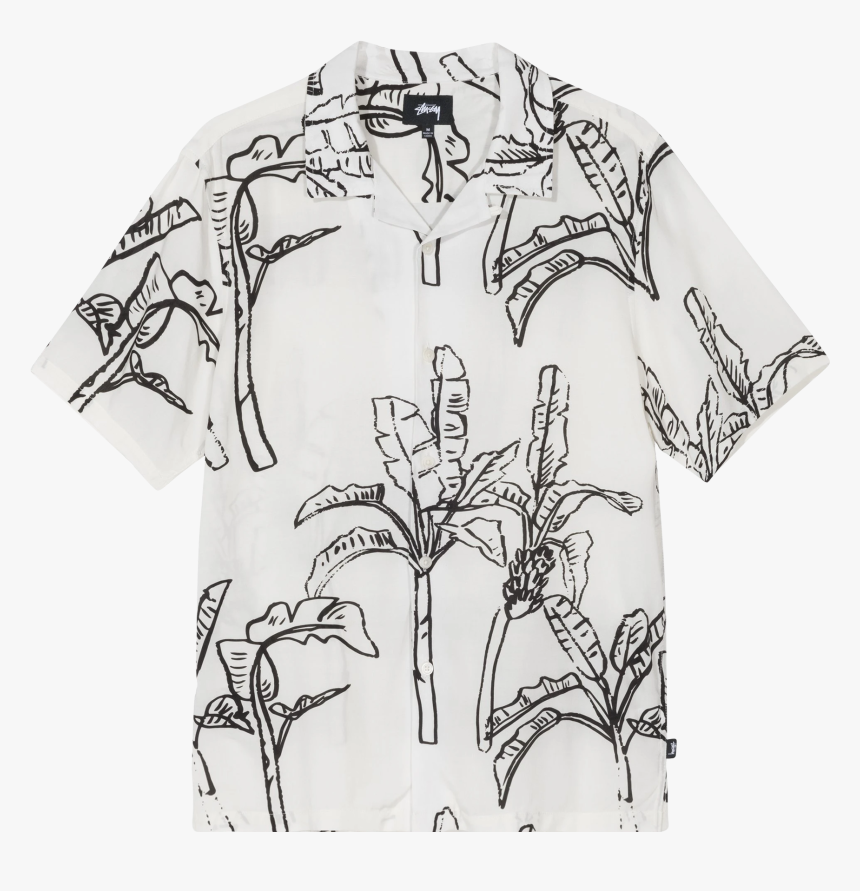 Banana Tree Shirt"
 Title="banana Tree Shirt, Off White - Stussy Banana Tree Shirt, HD Png Download, Free Download