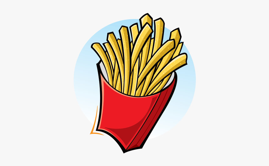 French Fries - French Fries Sticker Png, Transparent Png, Free Download