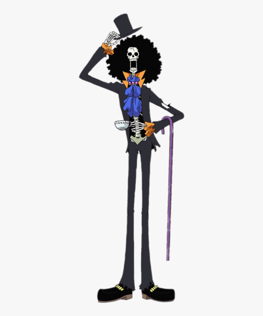 Brook One Piece Hd Png Download Kindpng