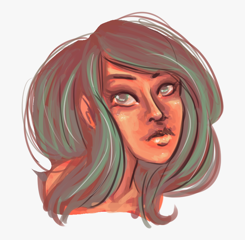 I Like The Hair But Not The Face - Illustration, HD Png Download, Free Download