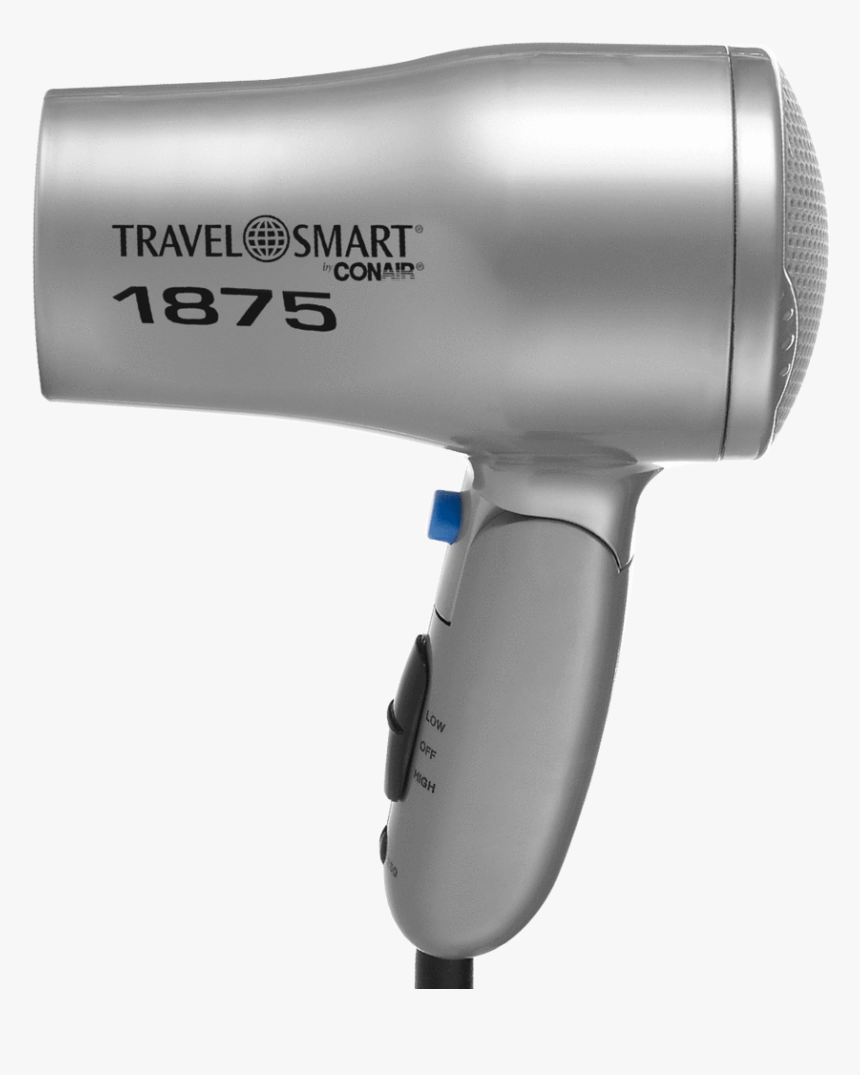 Transparent Blow Dryer Clipart - Conair Travel Dryer Dual, HD Png Download, Free Download