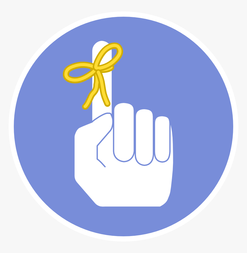 Remember Finger Png, Transparent Png, Free Download