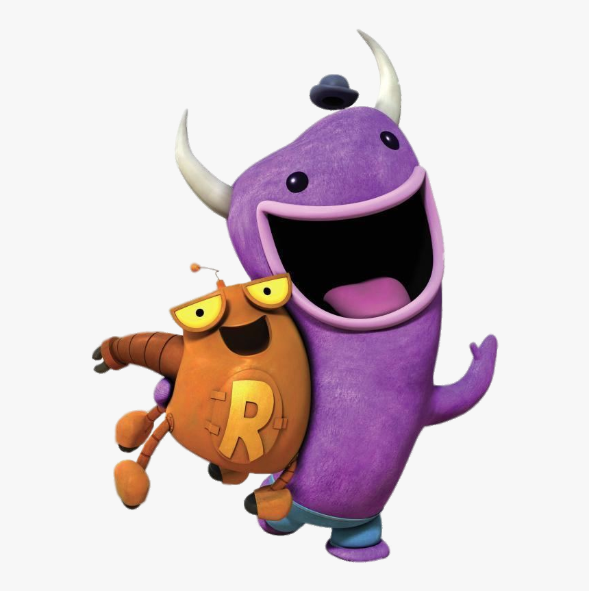 Robot And Monster Best Friends - Robot And Monster, HD Png Download, Free Download