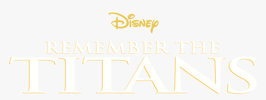 Remember The Titans - Disney, HD Png Download, Free Download