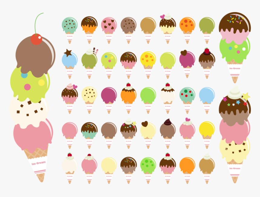 Transparent Waffle Clipart - サーティワン アイス クリーム イラスト, HD Png Download, Free Download