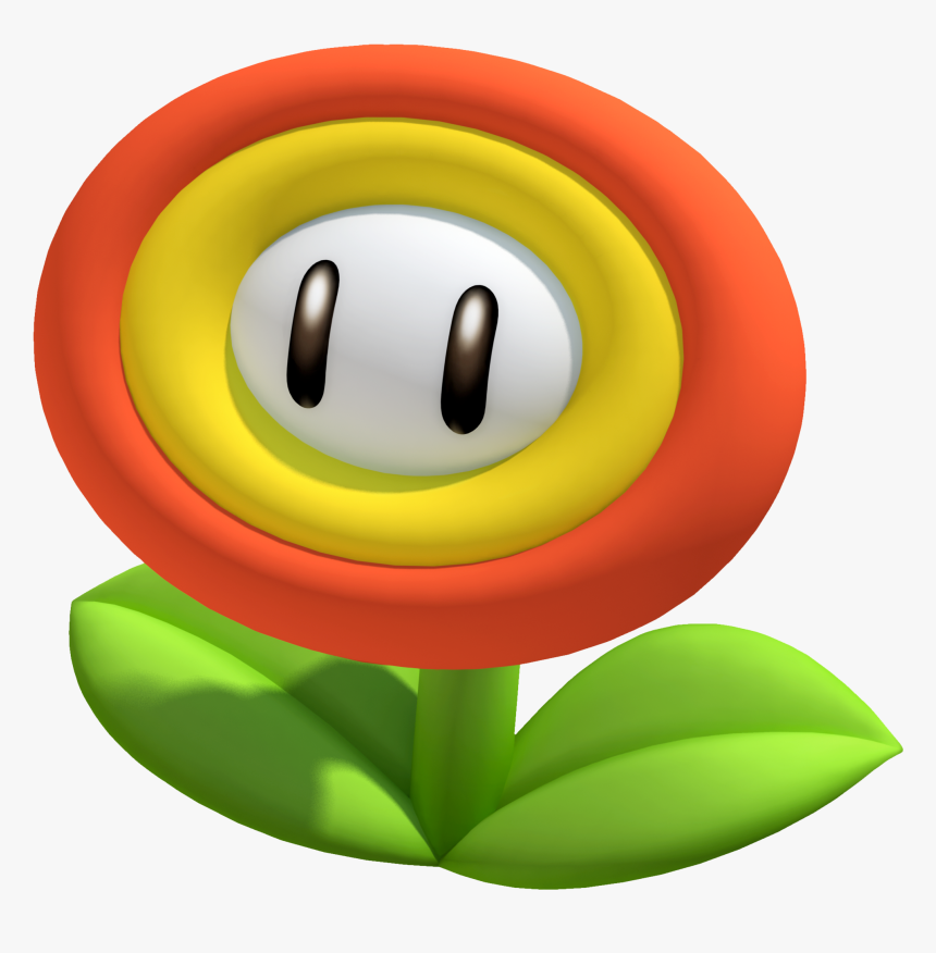 Super Mario Land Clipart - Super Mario Fire Flower, HD Png Download, Free Download