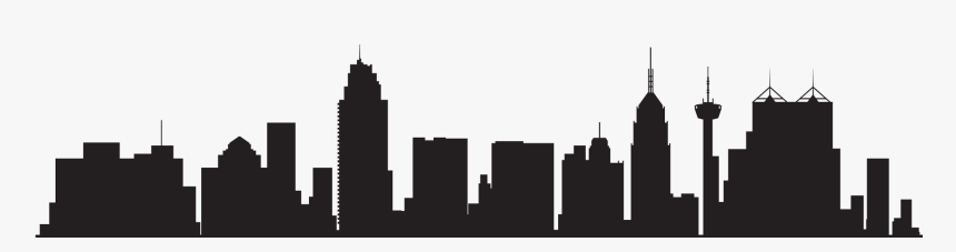 City Clipart San Antonio - San Antonio Skyline Png, Transparent Png, Free Download