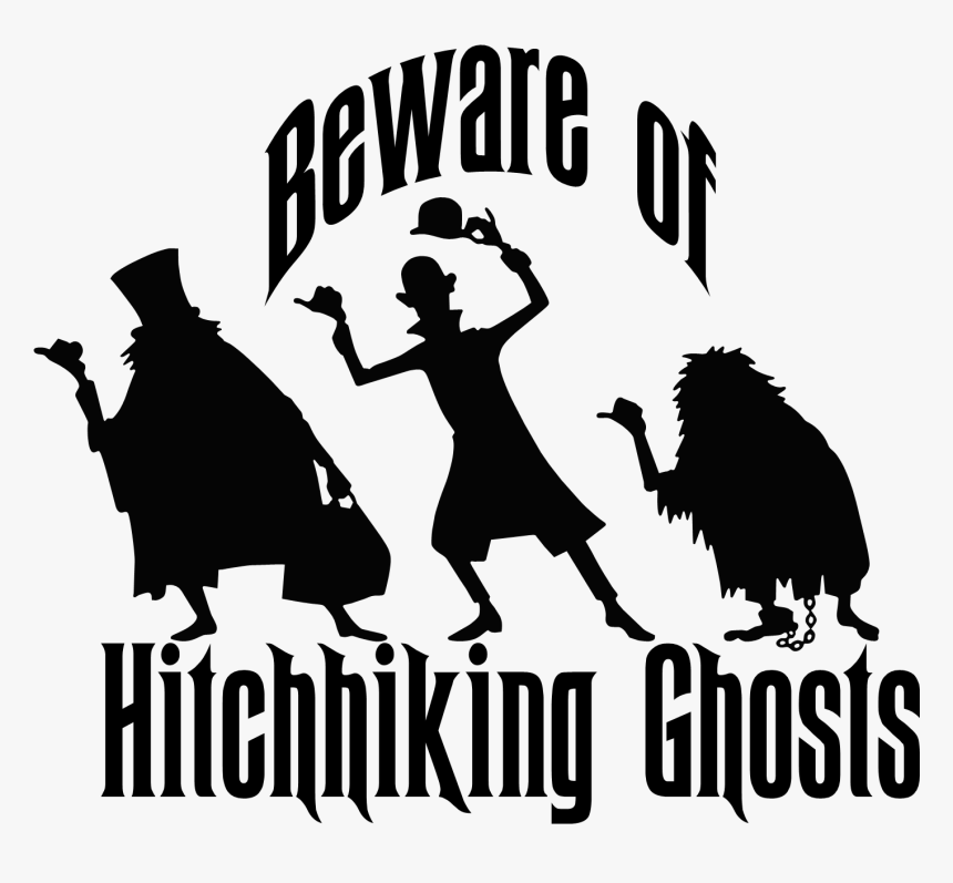 Haunted Mansion Hitchhiking Ghosts, HD Png Download, Free Download