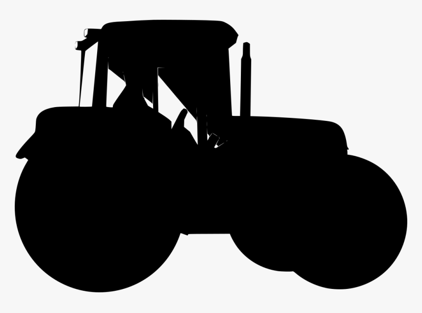 Transparent Tractor Silhouette Png - Tractor Clip Art, Png Download, Free Download