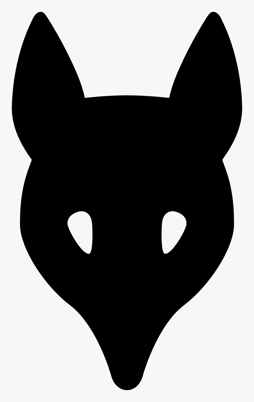 Silhouette Of Fox Head, HD Png Download, Free Download