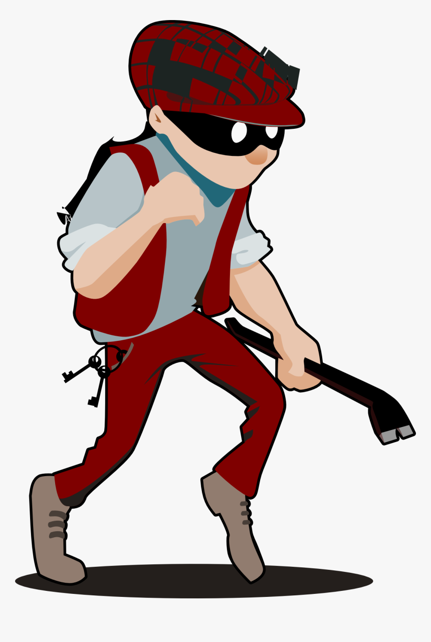 Burglar Thief Criminal Free Picture - Theft Transparent, HD Png Download, Free Download