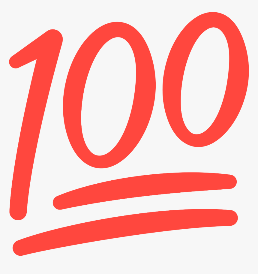 💯 Emoji, HD Png Download, Free Download