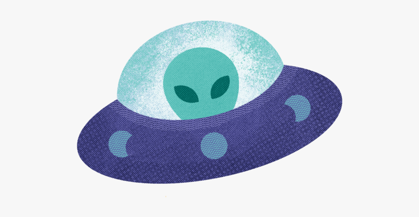 Ufo Branding Icon Ufo Alien Illustration - Circle, HD Png Download, Free Download