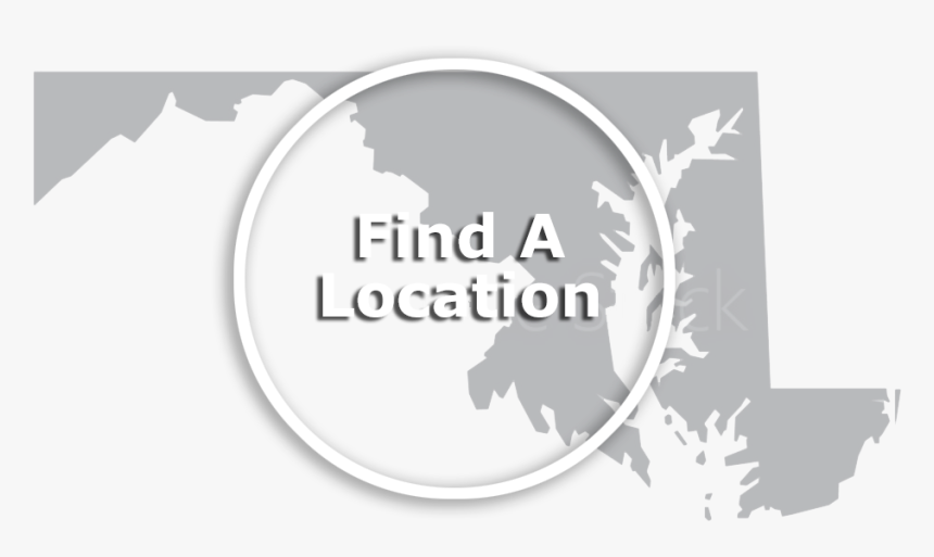Find A Location Text Over Maryland Map Image - Maryland Vector Map Free, HD Png Download, Free Download