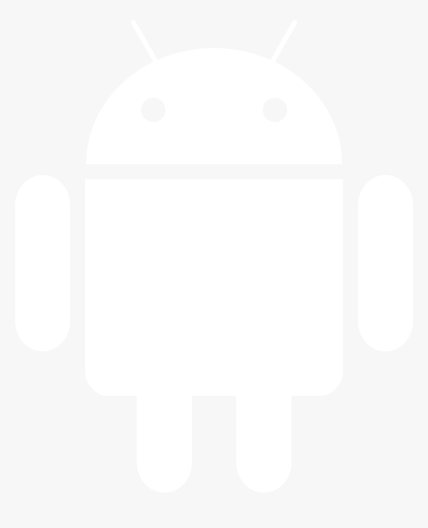 Download On The Android Store - Android Logo White Logo, HD Png Download, Free Download