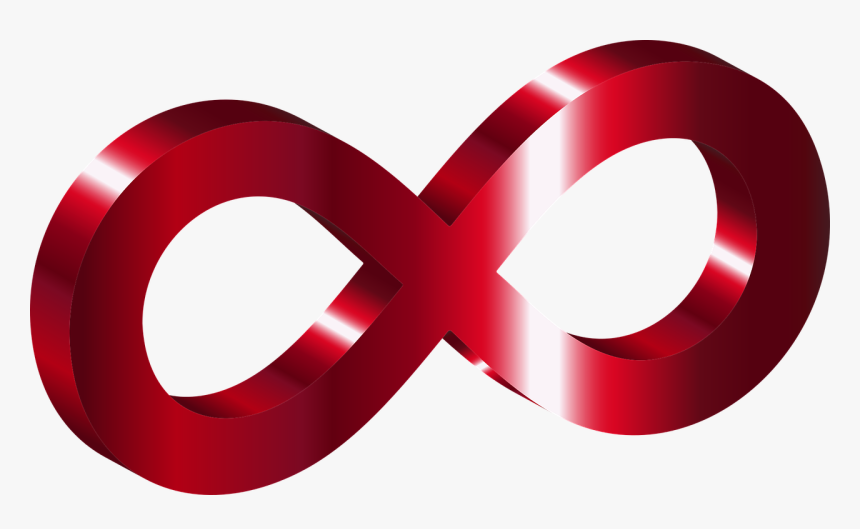 Forever, Infinite, Infinity, Loop, Perspective - 3d Infinity Sign Png, Transparent Png, Free Download