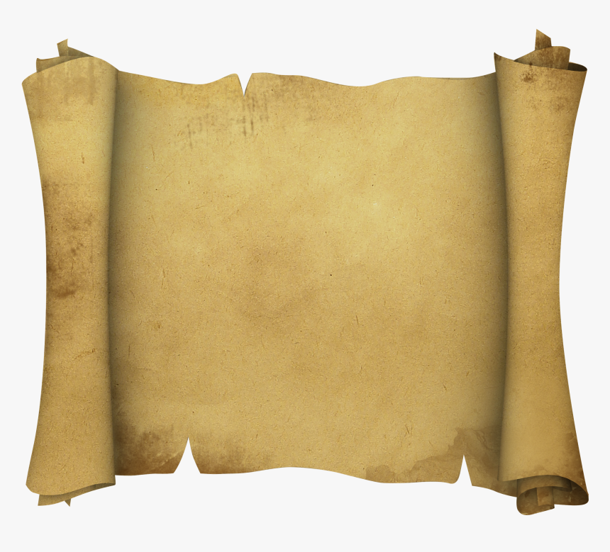 Vintage Scroll Png - Old Paper Roll Png, Transparent Png, Free Download