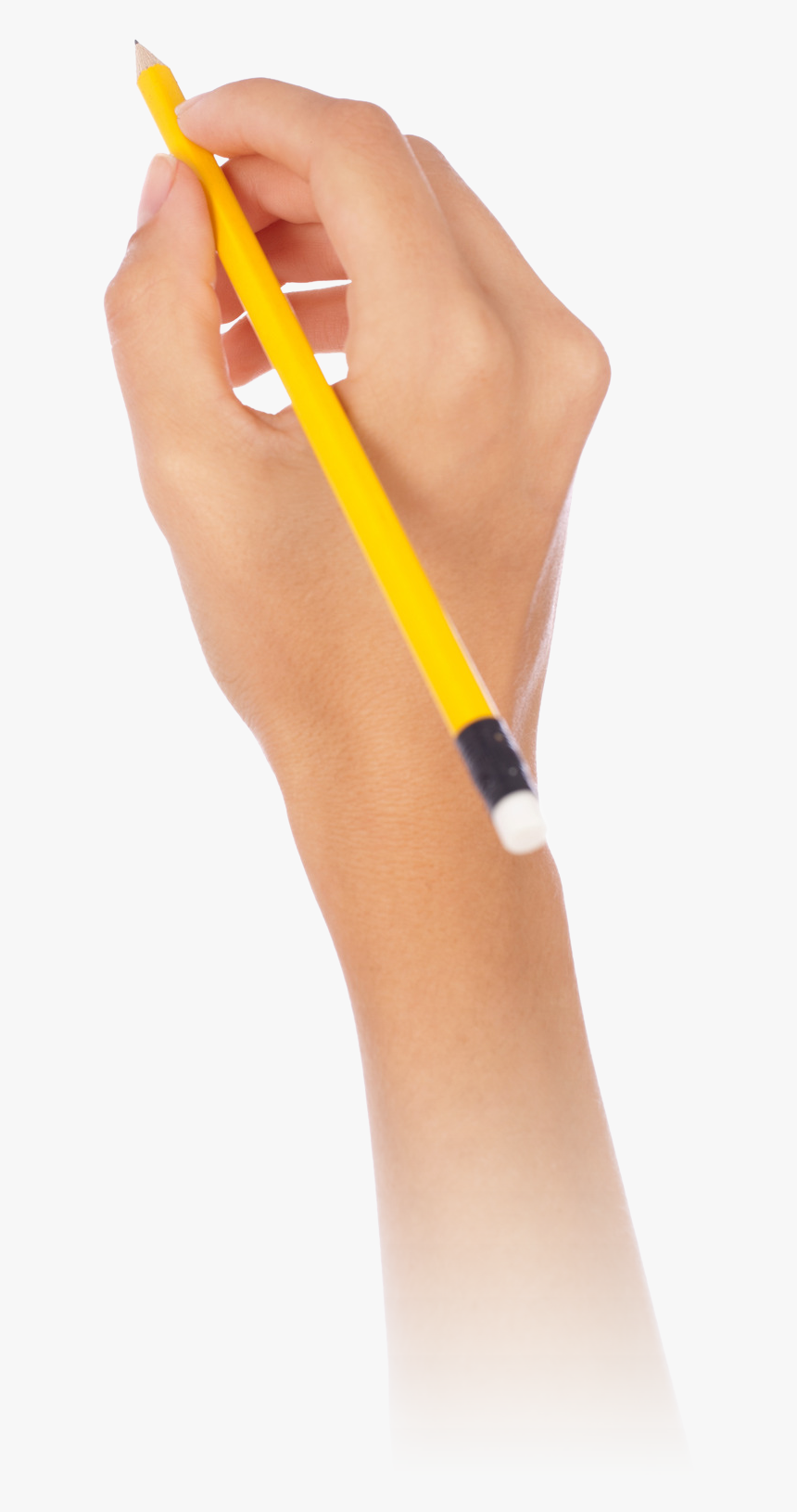 Our Service 54e349fb8296fe81716c0a8b Hand Pencil - Hand Holding Pencil Png, Transparent Png, Free Download