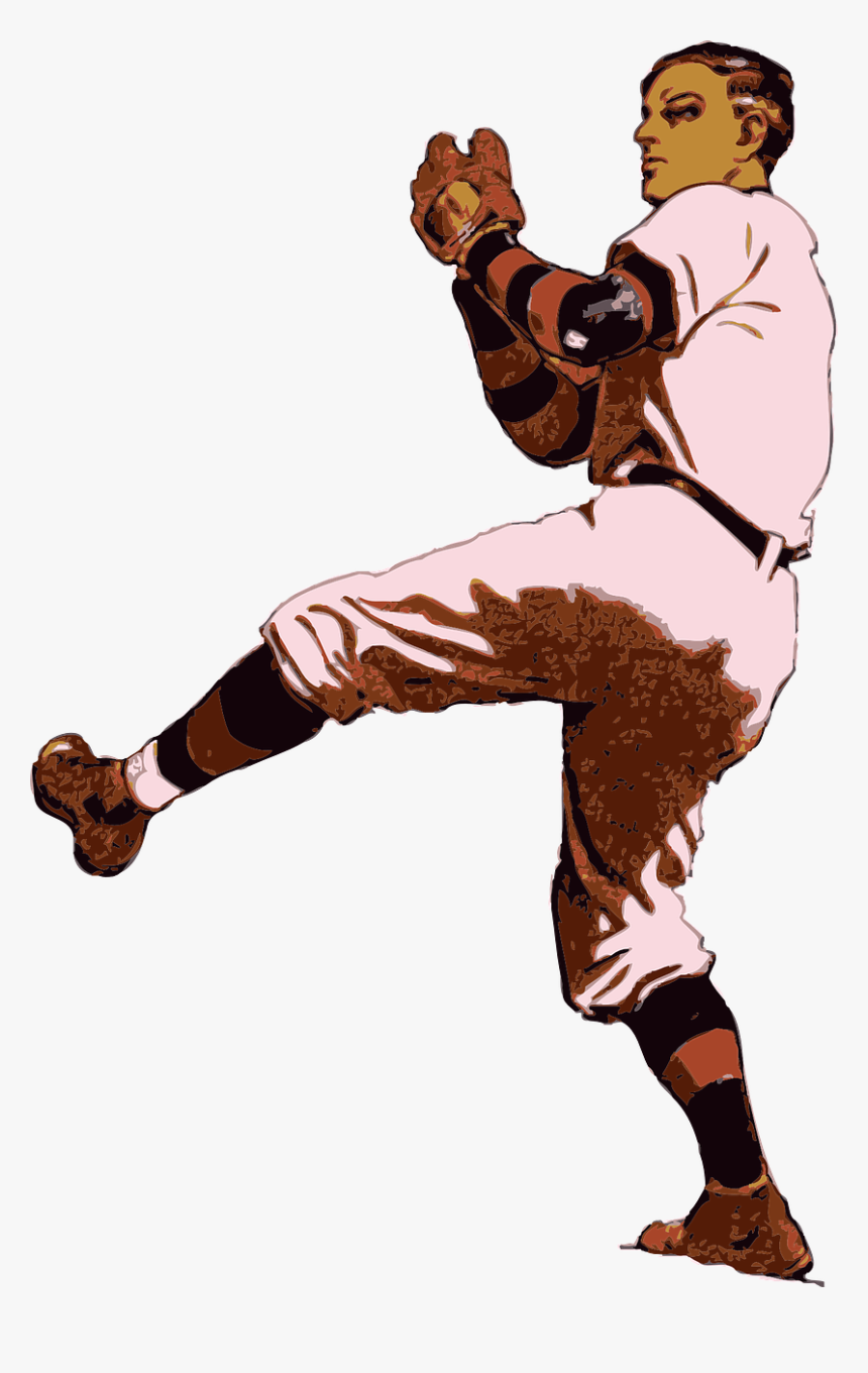 Baseball Pitcher Cartoon Png, Transparent Png, Free Download