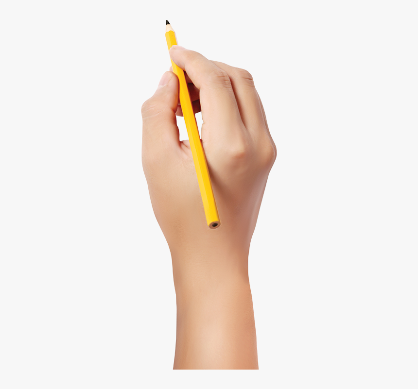 Hand Holding Pencil Drawing Png - Magic Pau