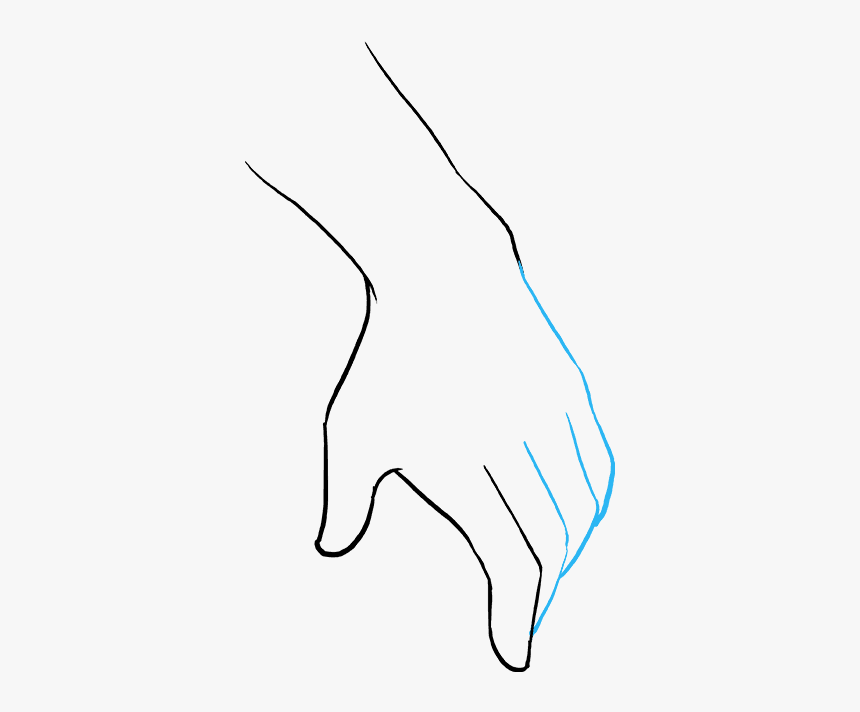 Fingers Drawing Pencil - Sketch, HD Png Download, Free Download