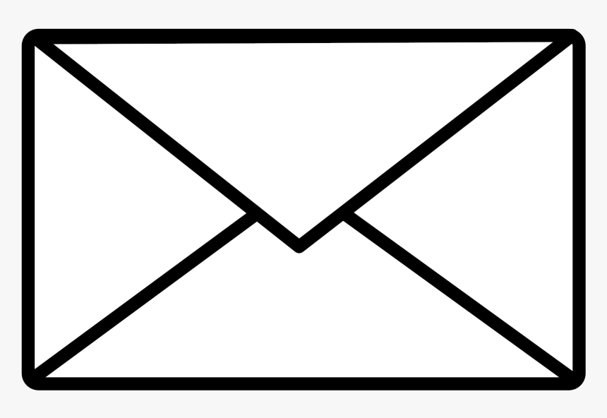 Mail 1 Icon - Transparent White Mail Png, Png Download, Free Download